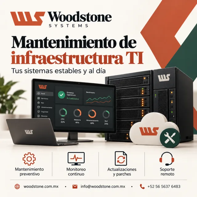 Mantenimiento y monitoreo de infraestructura de TI
