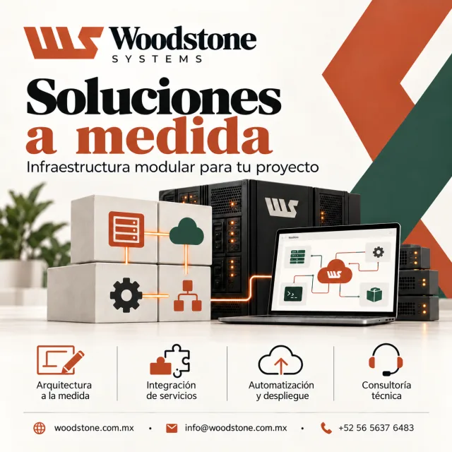 Soluciones digitales a medida con infraestructura integrada